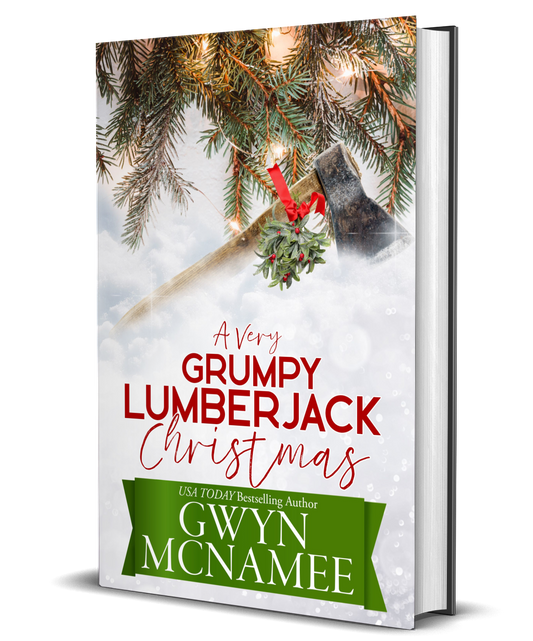 A Very Grumpy Lumberjack Christmas Signed Hardback