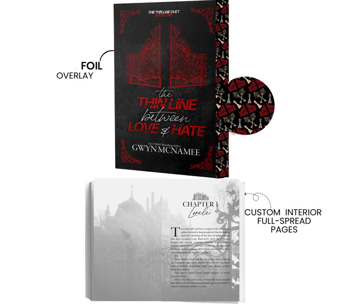 The Thin Line Between Love and Hate Special Edition Signed Paperback