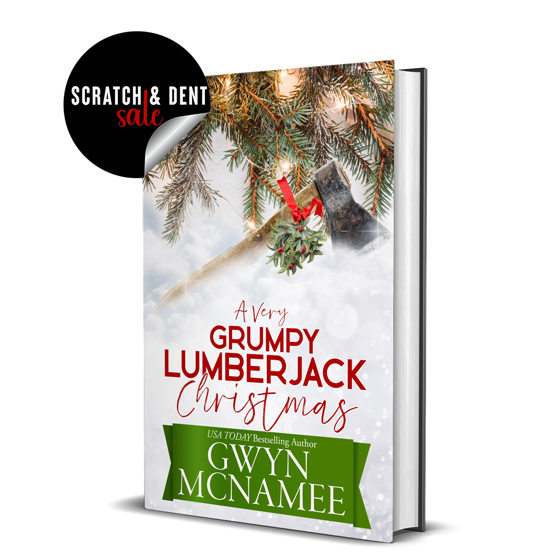 A Very Grumpy Lumberjack Christmas Signed Hardback Scratch & Dent