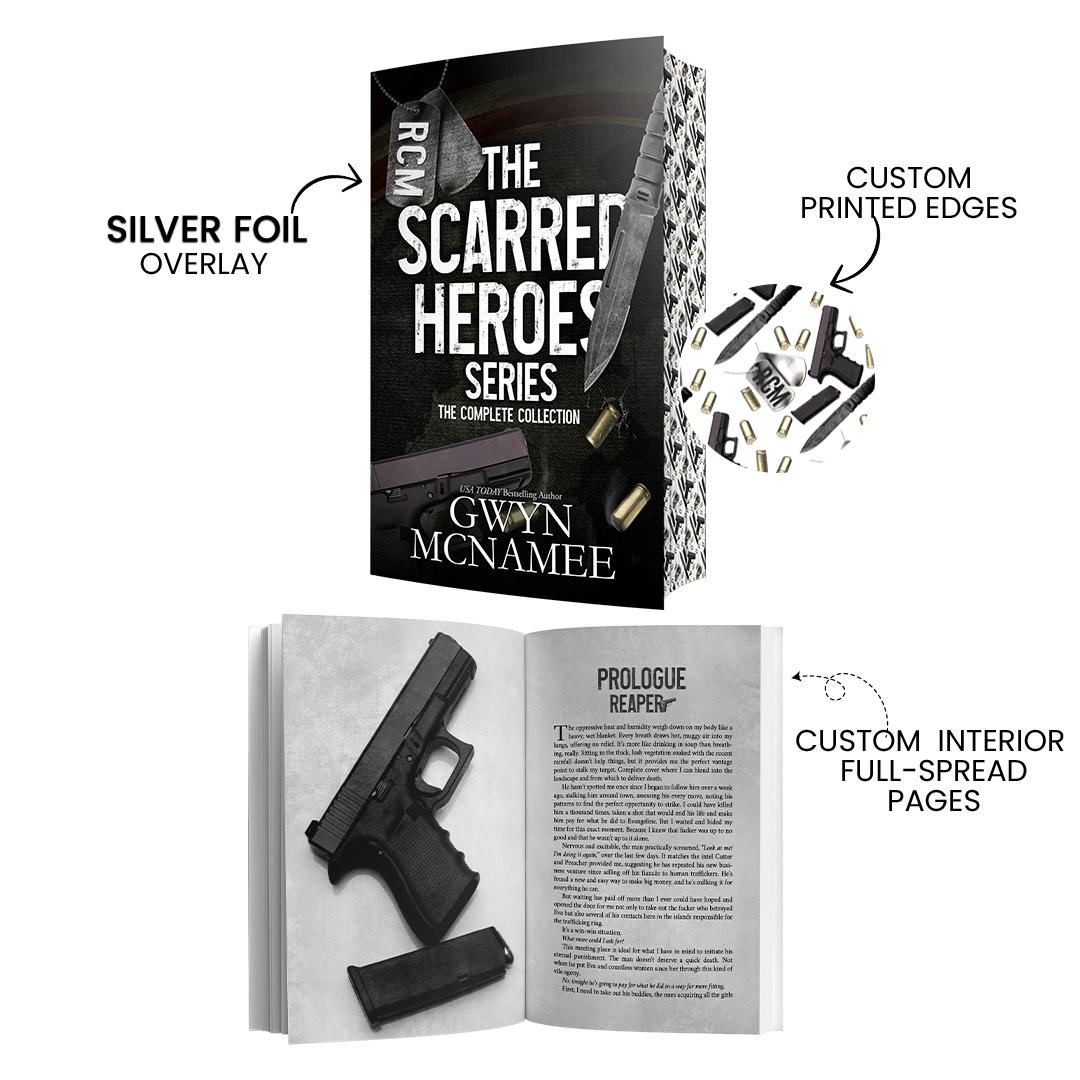 Scarred Heroes Signing Special Edition Signed Paperback
