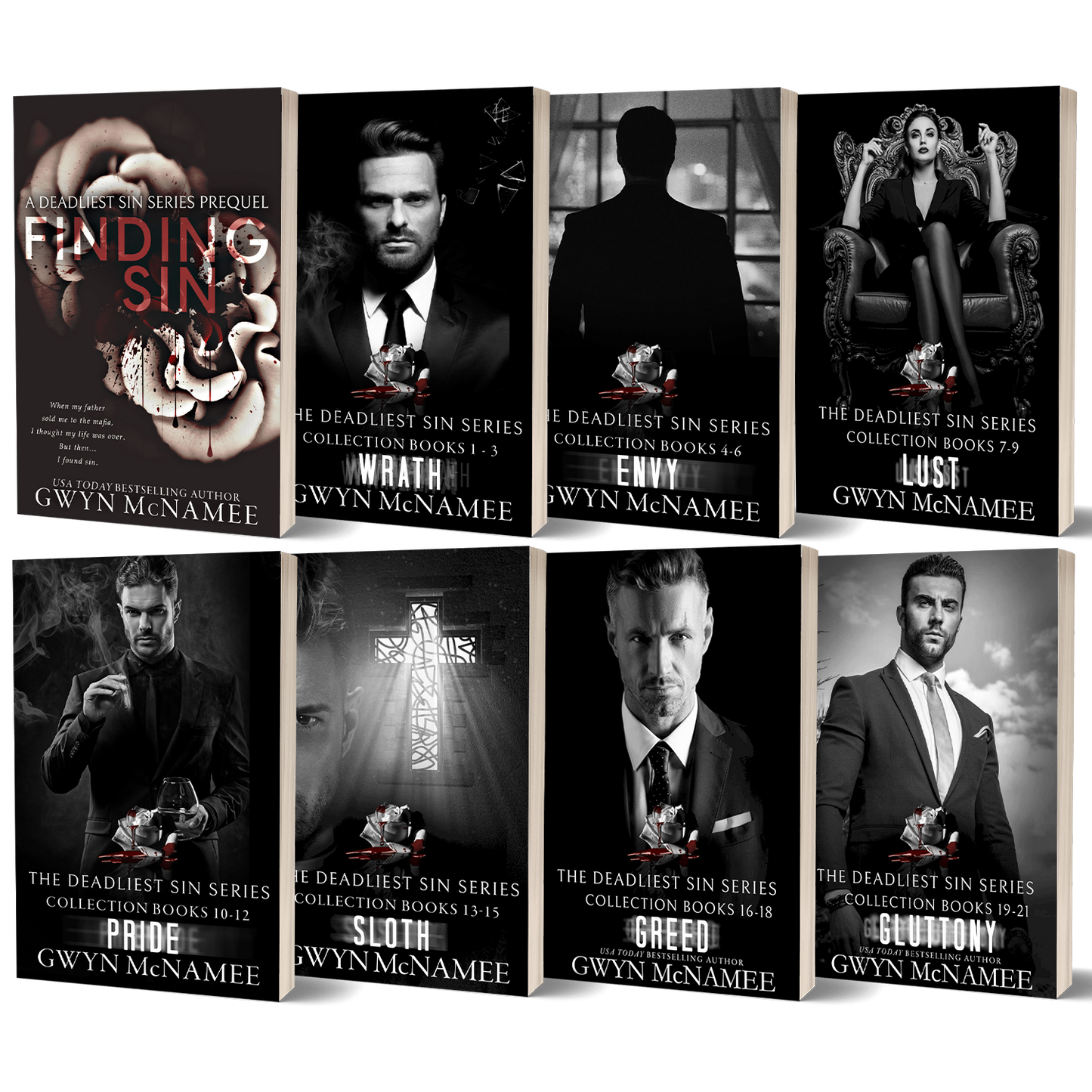 The Deadliest Sins Series Signed Paperback Bundle