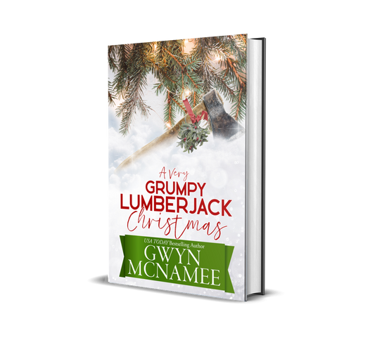 A Very Grumpy Lumberjack Christmas Signed Hardback