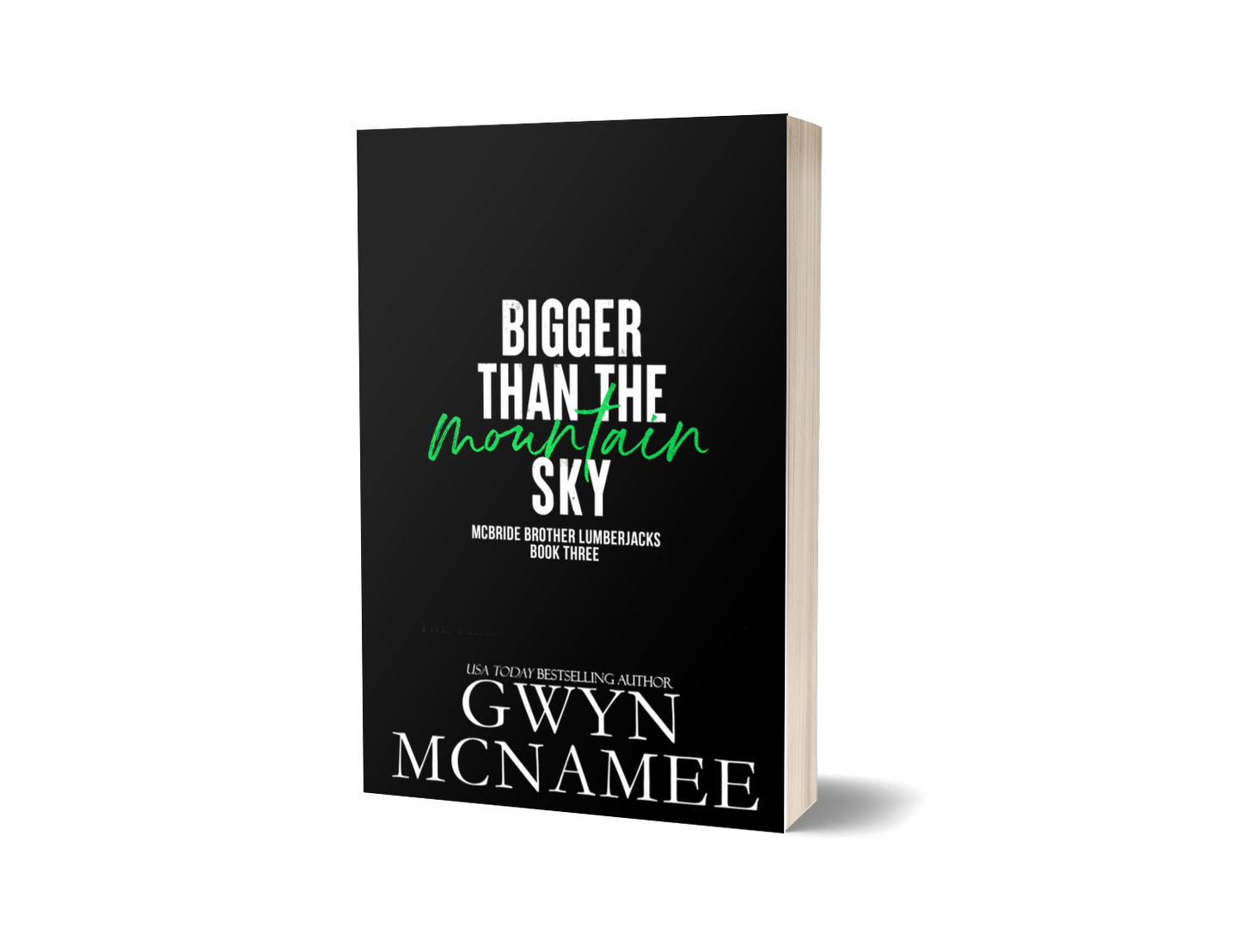 Bigger Than the Mountain Sky Signed Paperback Preorder