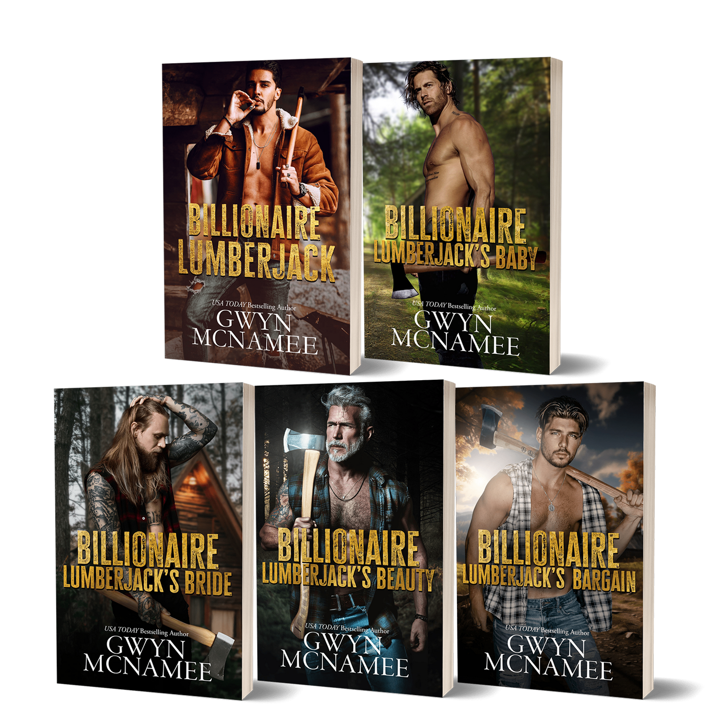 Lumberjacks in Love Signed Paperback Bundle