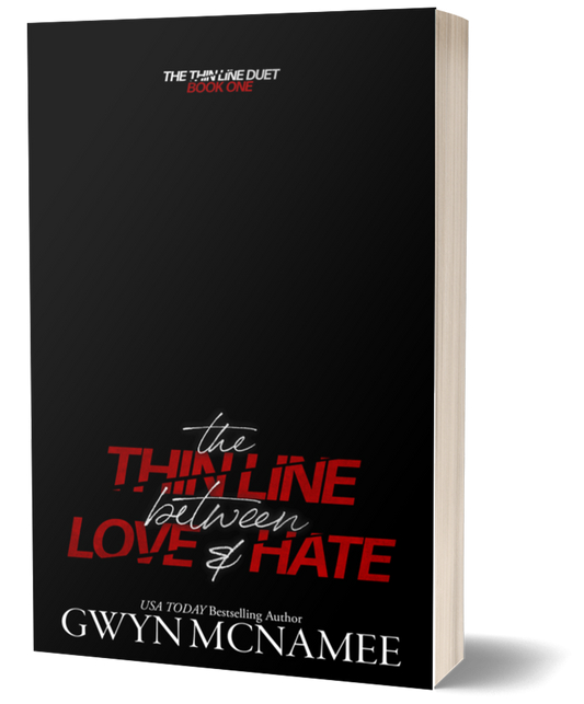 The Thin Line Between Love and Hate Signed Paperback Preorder