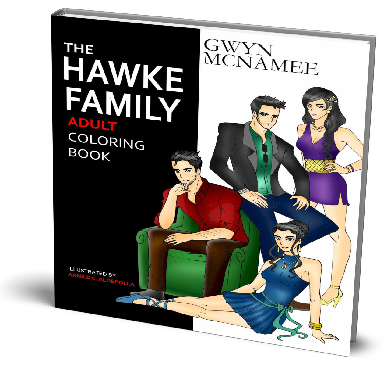 The Hawke Family Coloring Book